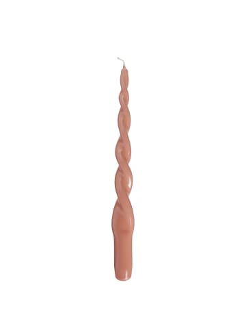 Butlers Kerzen TWISTED 4er-Set in Rot