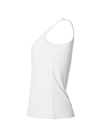 tectake Einfarbiges Damen Top, weiß