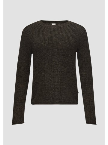 QS Strickpullover in 78W0_tannengrün