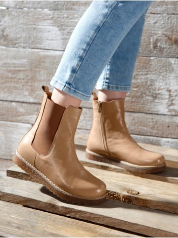 Andrea Conti Stiefelette in camel