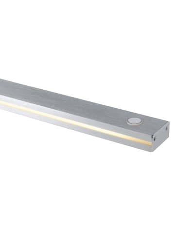 näve LED Pendelleuchte "BAKU" in aluminium - (L)103 cm x (B)8 cm x (H)160 cm - EEK E