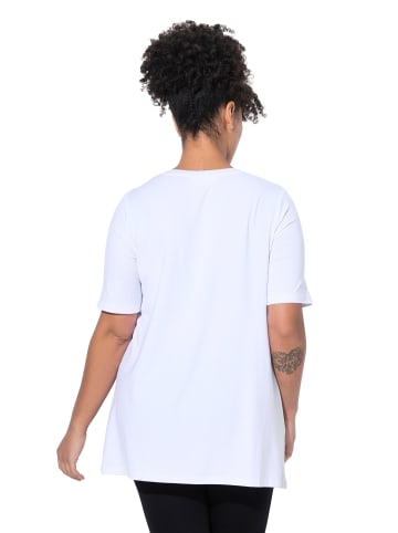 MIAMODA Longshirt in schneeweiß