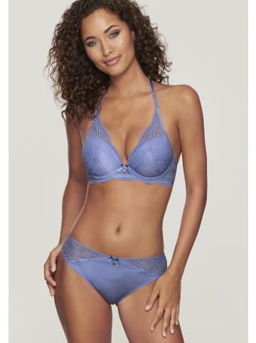 nuance Neckholder-BH in kornblumenblau