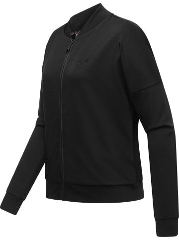 ragwear Sweatjacke Doron in Black