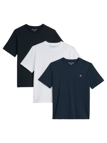 Marc O'Polo T-Shirt 3er Pack in Mehrfarbig