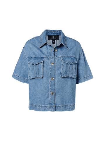 Mart Visser Lina Bluse Denimblau