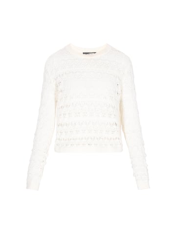 DreiMaster Women Pullover in white
