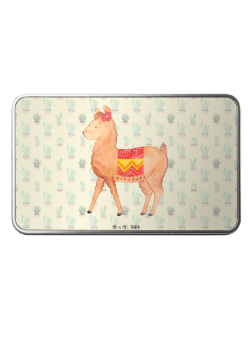 Mr. & Mrs. Panda plätzchendose Alpaka Stolz ohne Spruch in Kaktus Grün