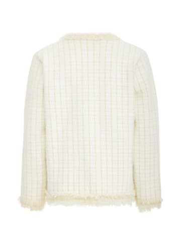 yasanna Damen Strickjacke in Wollweiss