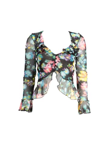 Desigual Schwarz und Mehrfarbig Polyester Hemd