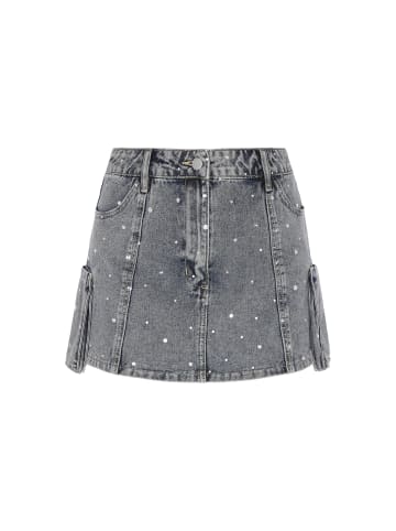 myMo at night Women Skirt in denim grey