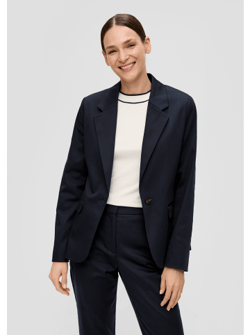 s.Oliver BLACK LABEL Indoor-Blazer langarm in Blau