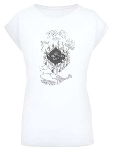 F4NT4STIC T-Shirt Harry Potter The Marauder's Map in weiß