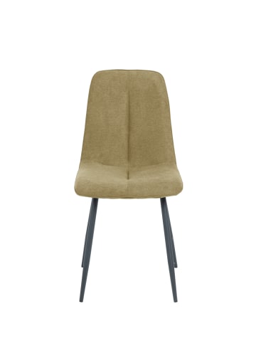 home24 Polsterstuhl Biara 4er-Set in Beige