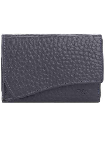 VLD VOi Leather Design Hirsch Carita Geldbörse Leder 11 cm in blau
