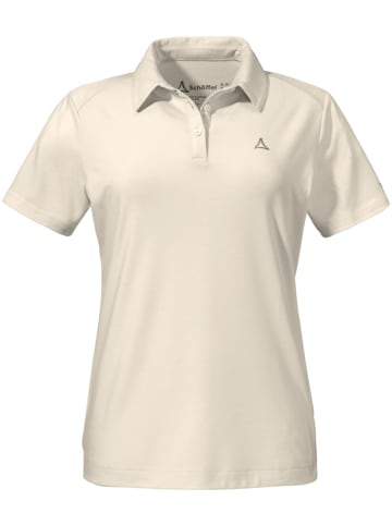 Schöffel Polo "Polo Shirt Ramseck L" in whisper white