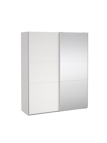 ebuy24 Schiebetürenschrank Como (2-türig) Weiß 179 x 67 cm