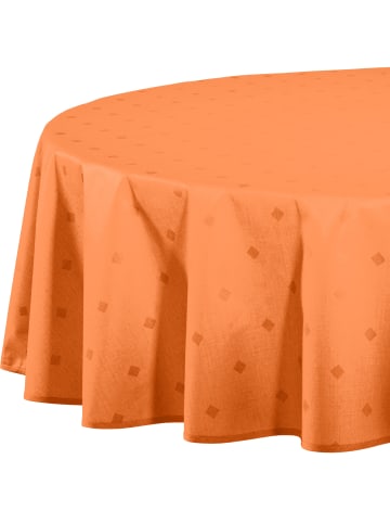 Erwin Müller Baumwollmischung Tischdecke Neuss in terra