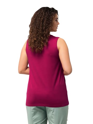 Ulla Popken Strick-Top in magnolienrot