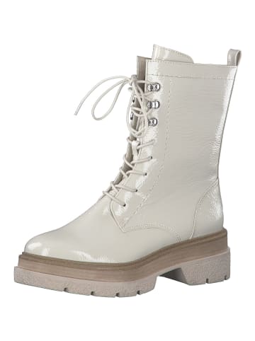 Marco Tozzi Schnürstiefeletten in Beige