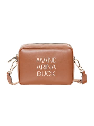 Mandarina Duck Lady Duck Umhängetasche Leder 22 cm in caramel cafe