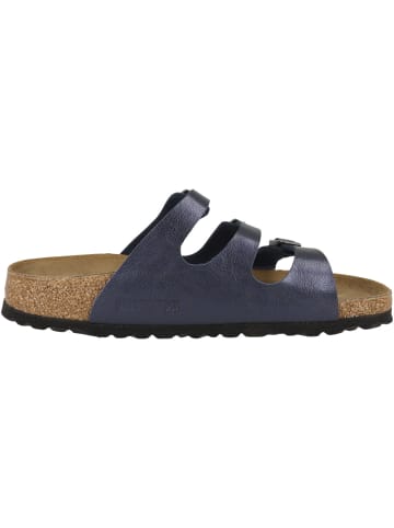 Birkenstock Pantolette Florida Birko-Flor Graceful schmal in dunkelblau