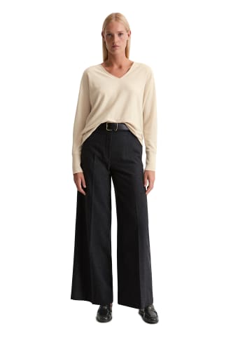 Marc O'Polo Feinstrick-Pullover oversized in Light Oat
