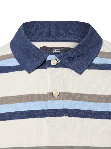 Nils Sundström Poloshirt in kitt marine - 0001