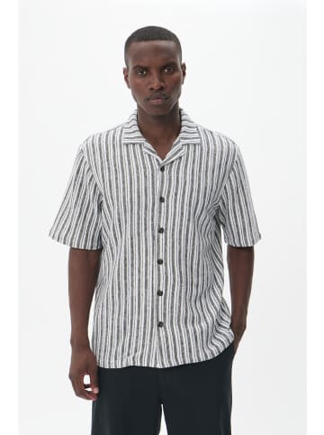 Matinique Langarm - Hemd MAklampo Gerade Passform in Dark Navy