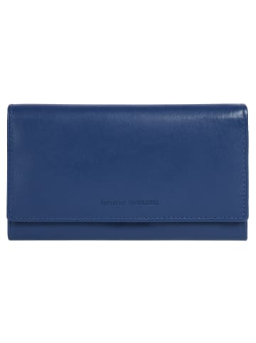 Geldbörse echt Leder in blau