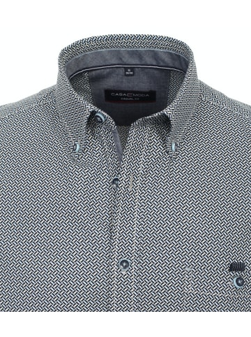 CASAMODA Kurzarm FreizeitHemd für Herren in grau