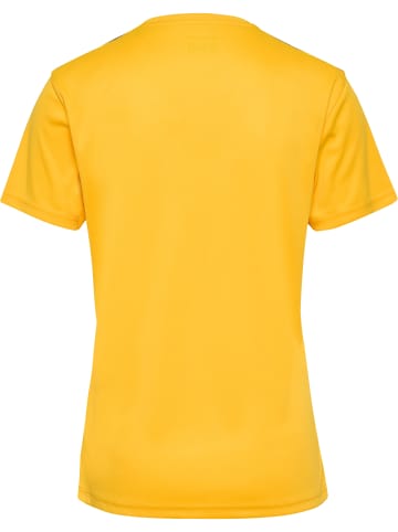 Hummel Hummel T-Shirt Hmlauthentic Multisport Damen Atmungsaktiv Feuchtigkeitsabsorbierenden in SPORTS YELLOW/TRUE BLUE