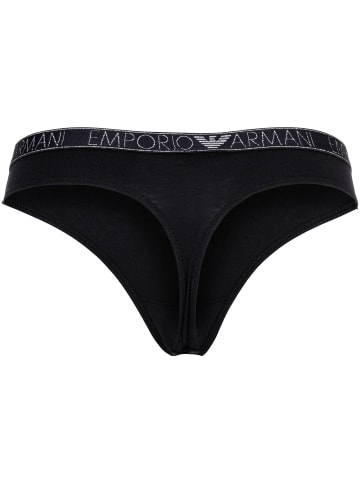 Emporio Armani String 2er Pack in Schwarz