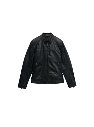 Salsa Jeans Kunstlederjacke Biker in Black
