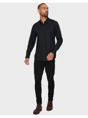 Threadbare Langarmhemd THB LUXE Olly in Black