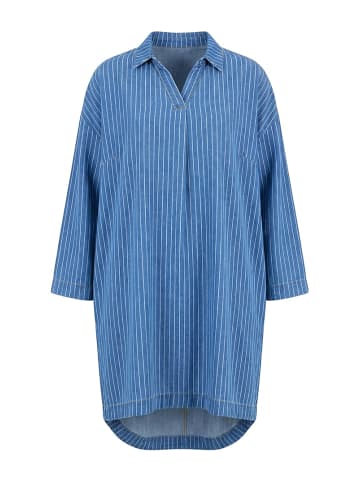 LAURASØN Midikleid in blue denim