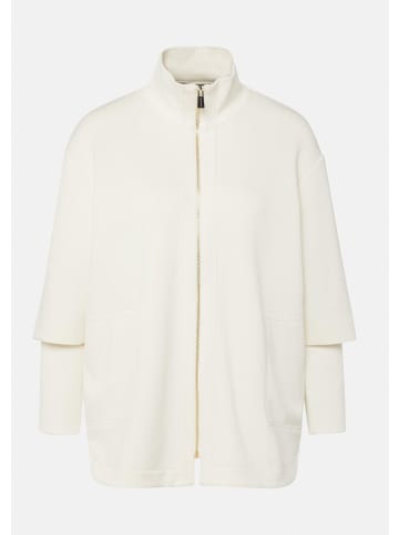 comma Sweatshirt Jacke in 0403_creme