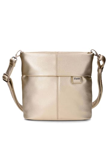 Zwei Mademoiselle M8 - Schultertasche 25 cm (sage) in gold