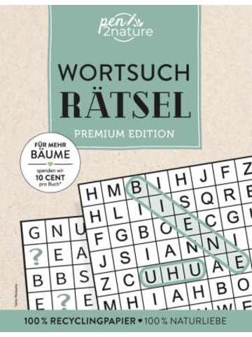 Pen2nature Buch - Wortsuchrätsel I Premium Edition I hochwertiger Knobelspaß vo