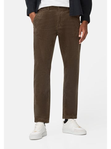 Camel Active Regular Fit Chino Hose aus Cord in Dunkelbraun