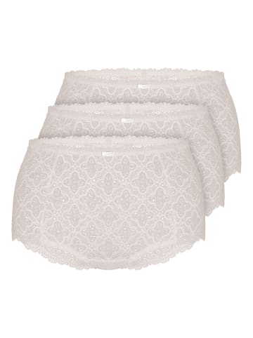 Sassa 3er Pack Panty in ivory