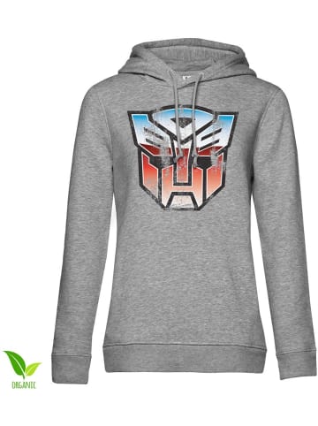 Transformers Hoodie in Grau