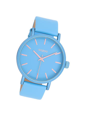 Oozoo Armbanduhr Oozoo Timepieces blau groß (ca. 42mm)