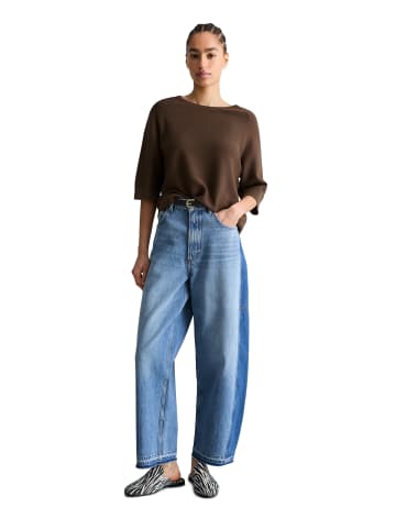 Marc O'Polo DENIM Pullover relaxed in Hazelnut Brown