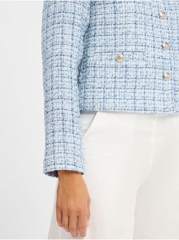 Marie Lund Kastenjacke Vivien in hellblau blau - 0001