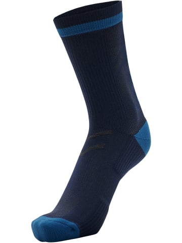 Hummel Hummel Low Socken Elite Indoor Multisport Erwachsene Atmungsaktiv Schnelltrocknend in DARK SAPPHIRE/BLUE CORAL
