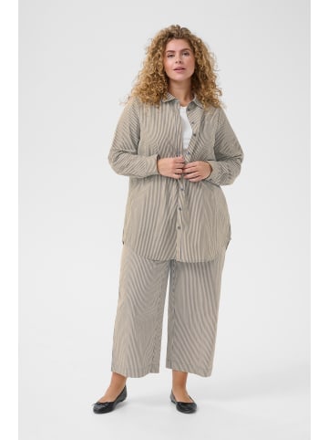 KAFFE curve Tunika KCnana in Midnight/White Stripe