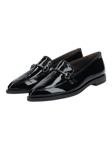 Paul Green Slipper Schwarz Lack