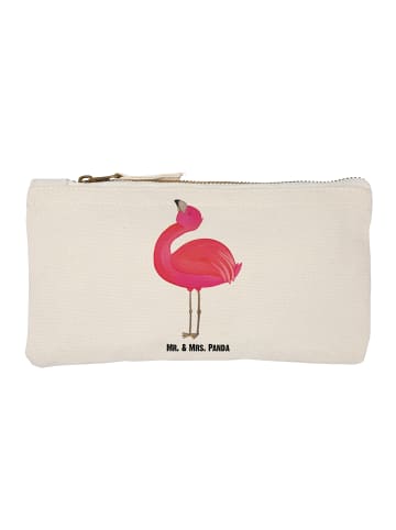 Mr. & Mrs. Panda Stoffbeutel Flamingo Stolz ohne Spruch in Weiß