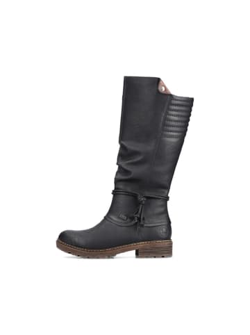 rieker Schnürstiefel in schwarz